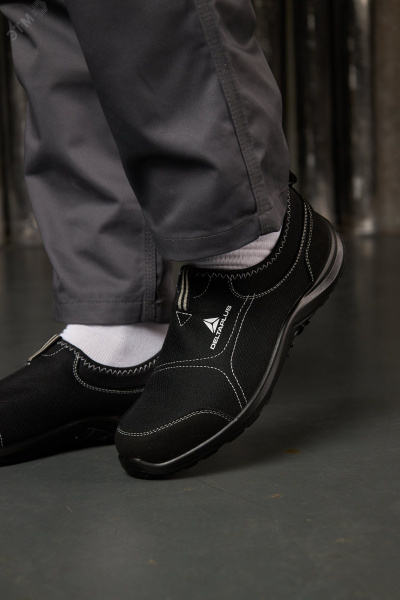 Полуботинки защитные MIAMISPNO35 из комбинированного поликоттона серии MIAMI S1P SRC, цв. черный, р. 35