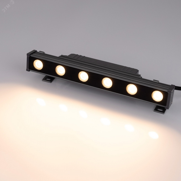 Прожектор линейный AR-LINE-300-6W Warm2700 (GR, 15 deg, 230 В) (IP65 Металл, 3 года)