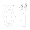 Светильник LGD-MUSE-BOLL-H2000-18W Warm3000 (DG, 328 deg, 230 В) (IP65 металл, 3 года)