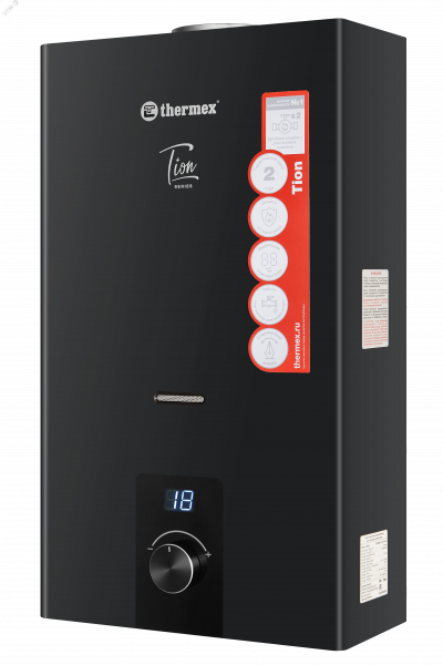 Водонагреватель газовый проточный T 20 D (Black)