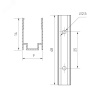 Панель Sens SMART-P45-RGBW White 230V, 4 зоны, 2.4G ARL, IP20 пластик, 5 лет