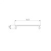 Панель Sens SMART-P45-RGBW White 230V, 4 зоны, 2.4G ARL, IP20 пластик, 5 лет