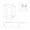 Светильник LGD-EYE-BOLL-H900-6W Warm3000 (GR, 117 deg, 230 В) (ARL, IP54 Металл, 3 года)