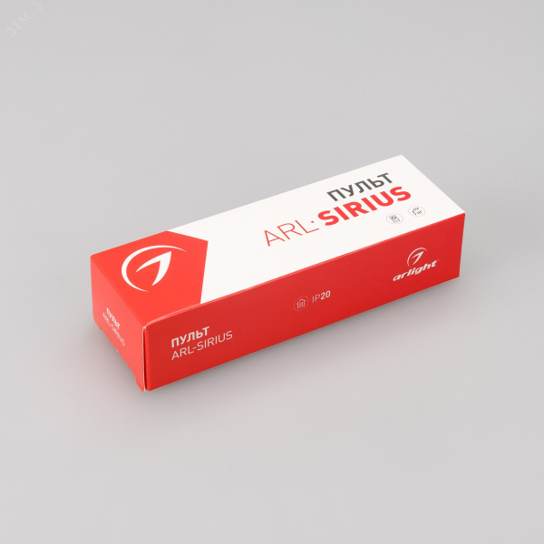 Пульт ARL-SIRIUS-DIM/MIX Black 4 зоны, 2.4G ARL, IP20 пластик, 3 года