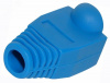 Колпачок изолирующий для разъемов RJ-45. синий,