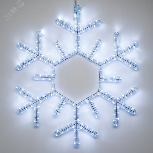 Фигура ARD-SNOWFLAKE-M5-600х600х60LED White 230V, 20W Ardecoled, IP65