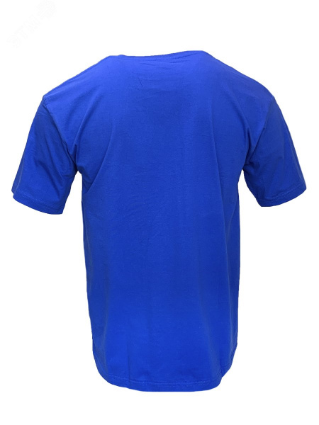 Футболка цвет василек р. 5XL (р.60)