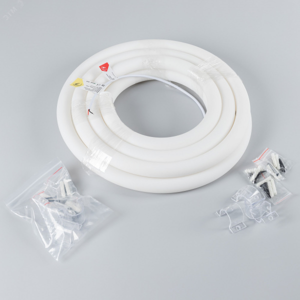 Лента герметичная MOONLIGHT-TOP-A336-D25мм 24V Warm3000 360deg 14.4 W/m, IP65, 2835, 5м, wire x2 Прямой вывод кабеля