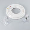 Лента герметичная MOONLIGHT-TOP-A336-D25мм 24V Warm3000 360deg 14.4 W/m, IP65, 2835, 5м, wire x2 Прямой вывод кабеля