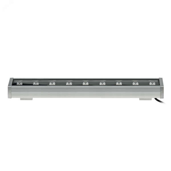 Прожектор светодиодный линейный ULF-L52-12W/RGB/L50 DC24V IP65 SILVER 500мм RGB DC24V Алюминий