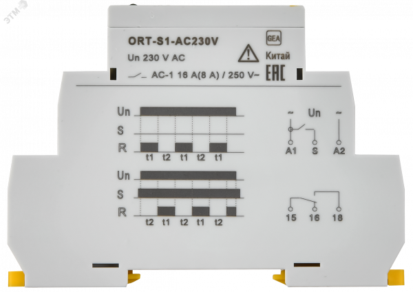 Реле циклическое ORT. 1 конт. 230 В AС