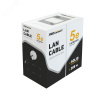 Витая пара U/UTP 4PR 24AWG CAT5e PE OUT черный 305м