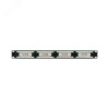 Патч-панель 19 1U 24 порта RJ-45 категория 5e UTP черная