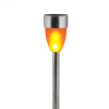 Светильник садовый на солнечной батарее USL-S-187/мм360 METAL TORCH металлический факел 10 светодиодов Эффект пламени 1хААA Ni-Mh аккумулятор в/к IP44