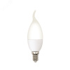 Лампа светодиодная LED-CW37-5W/3000K/E14/FR/SLS Форма свеча на ветру матовая Теплый (3000K)