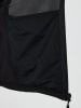 Куртка демисезонная LULEA2 из материала Softshell, серо-чёрная, размер L