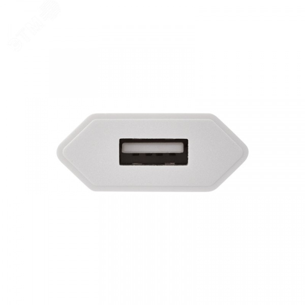 Устройство сетевое зарядное для iPhone, iPad USB, 5V, 1 A, белое,