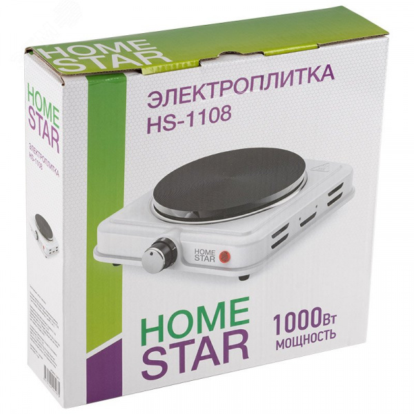 Электроплитка HS-1108, нагревательная плита из чугуна