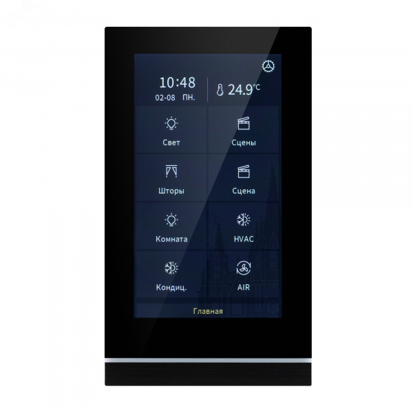 Панель сенсорная 20-30 V IARL IP20 пластик 2 года KNX-113-51-MULTI-V5-IN INTELLIGENT