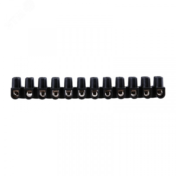 Колодка клеммная винтовая ЗВИ-4 1,5-4 мм2 3A черная 1 шт