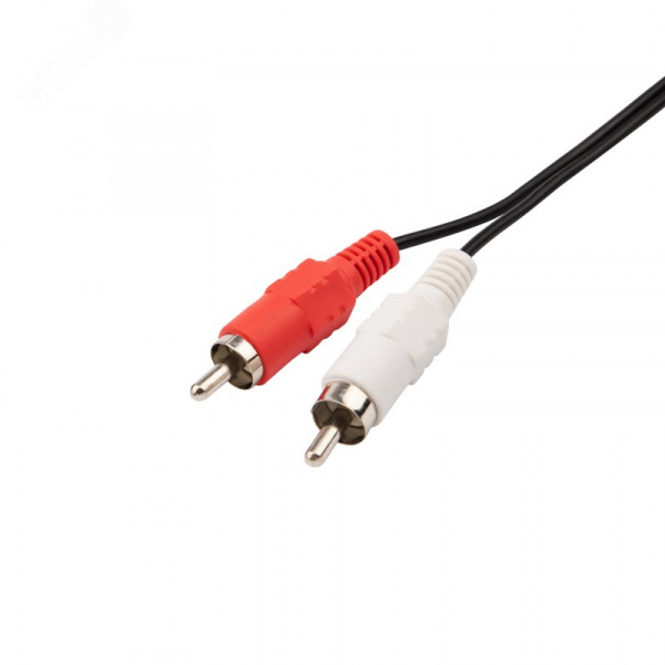 Аудио кабель 3.5 мм - 2 RCA, 1.2 м, СМАРТКИП