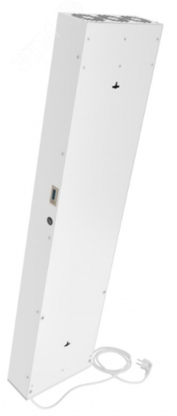 Рециркулятор напольный передвижной АНТИВИРУС ПРОМ 3x30 Вт 220 м2 закрытого типа белый лотос счетчик