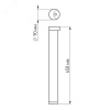 Светильник LGD-Path-Round90-H650B-7W Warm White (ARL, IP54 Металл, 3 года)