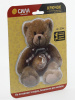 Крючок на силиконовом креплении Мишка Teddy 12х14.5 см нагрузка до 25 кг СИЛА SHT12-S1C-12
