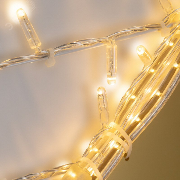 Фигура световая Хвост кометы 75х250 см, 160 LED, свечение тёплый белый/белый