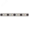 Патч-панель TERACOM 19'' Cat.5E 1U неэкранированная UTP 24 порта RJ-45 110 IDC
