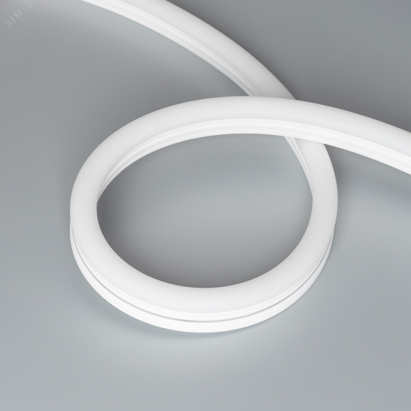 Лента герметичная MOONLIGHT-SIDE-A140-12x24mm 24V Warm3000 9.6 W/m, IP68, 5m, wire x2, вывод прямой, 3 года