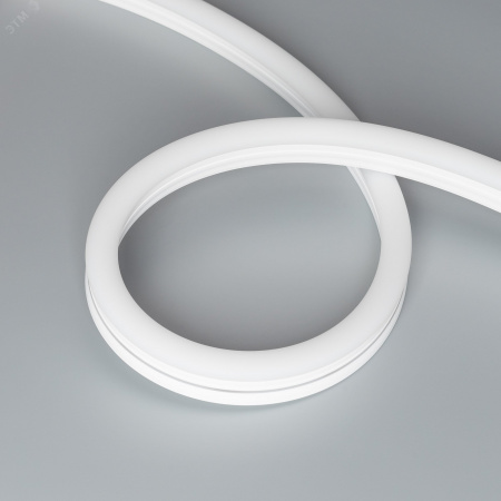 Лента герметичная MOONLIGHT-SIDE-A140-12x24mm 24V Warm3000 9.6 W/m, IP68, 5m, wire x2, вывод прямой, 3 года