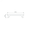 Панель SMART-P34-DIM-IN Black 230V, 0-10V, Sens, 2.4G ARL, IP20 пластик, 5 лет