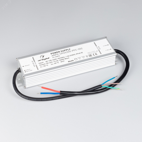 Светильник ART-DECK-LAMP-R40-1W Warm3000 (SL, 120 deg, 24V) (IP67 Металл, 3 года)