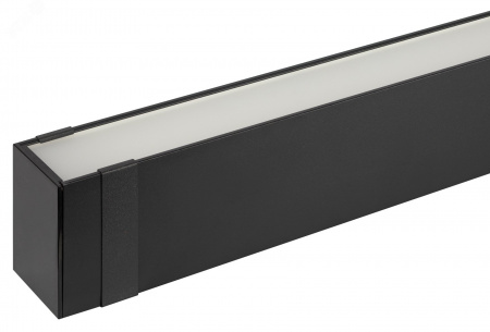 Светильник линейный LED SML-30-40W-6K-12-B 40Вт 6500K 3600Лм 1180х50х68 подвесной