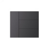 Накладка панели INTELLIGENT ARLIGHT KNX-23-4G-SUF Dark Grey (Backlightless) (IARL, IP20 металл, 2 года)