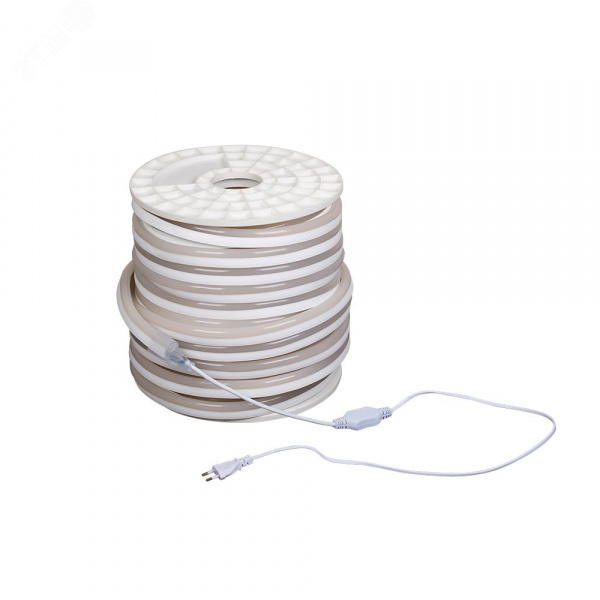 Неон гибкий ARL-NEON-2615-SIDE 230V White 8 Вт/м, IP65