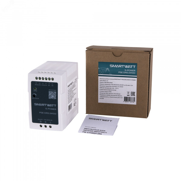 Блок питания 24В, 100 Вт PSE DRS 24100 S-POWER