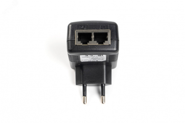 Инжектор PSE-PoE.220AC/15VA v.2 48В 0.5А PoE IEEE  802.3 af/at IEEE 802.3/802.3u