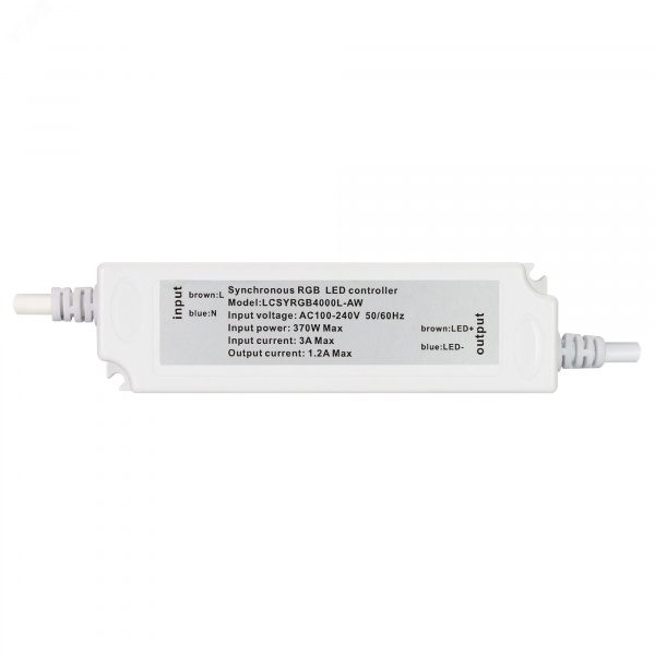 Контроллер ARD-CLASSIC-SYNC-RGB-4000LED White (230V, 370W, RF ПДУ) (ARDCL, Закрытый)