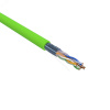 Витая пара F/UTP CAT 5e нг(А)-LSLTx 4PR 24AWG INDOOR SOLID зеленый 305м