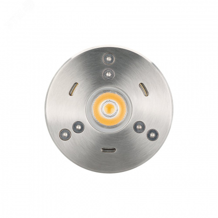 Светильник KT-AQUA-R85-7W Warm3000 (SL, 25 deg, 12V) (ARL, IP68 Металл, 3 года)