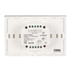 Панель Sens SMART-P79-DIM Black 230V, 4 зоны, 2.4G ARL, IP20 пластик, 5 лет