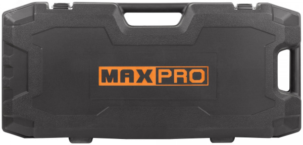 Молоток отбойный электрический 1700 Вт, 200-2100 уд/мин, 45 Дж, SDS-MAX, 11,5 кг, резиновый кабель, дополнительные щетки, кейс