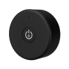 Панель Knob SMART-P87-DIM Black 3V, 1 зона, 2.4G ARL, IP20 пластик, 5 лет