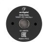 Панель Knob SMART-P87-DIM Black 3V, 1 зона, 2.4G ARL, IP20 пластик, 5 лет
