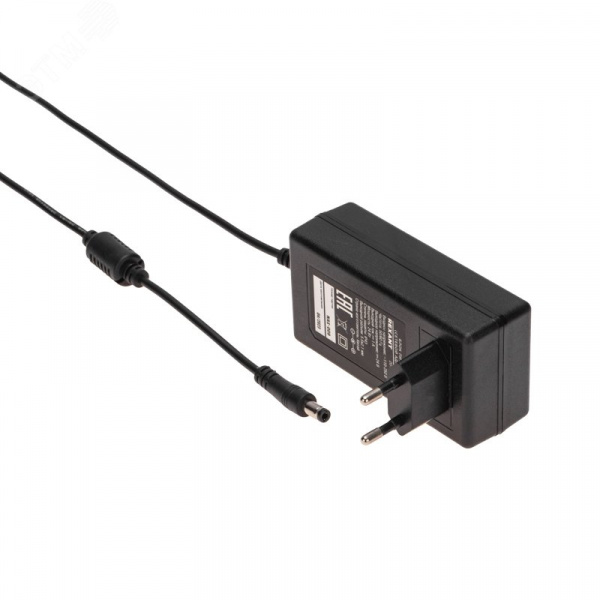 Источник питания 220V AC/24 V DC 1А 24W с DC разъемом подключения 5.5х2.1, IP23,