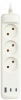 Удлинитель электрический U-3-1,5m-USB-W 3 розетки + 3xUSB A+C 1,5м 10А белый