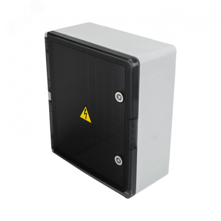 Корпус пластиковый ЩМПп с прозрачной дверцей 370х325х150мм IP65