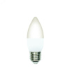 Лампа светодиодная Форма свеча матовая Белый свет 4000K LED-C37-6W/4000K/E27/FR/SLS
